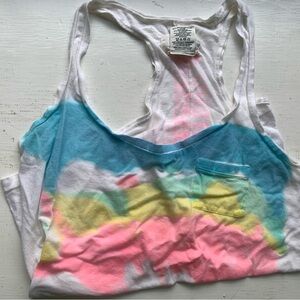 VICTORIA’s SECRET PINK tye-dyed tank top